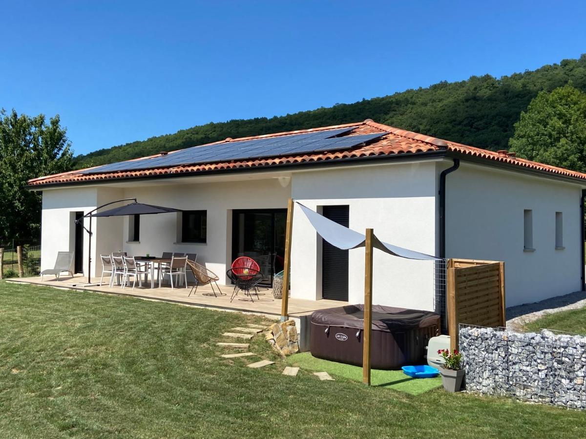 Villa Jacuzzi, Terrain De Petanque Et Aire De Jeux Vue Sur Les Pyrenees Seilhan エクステリア 写真