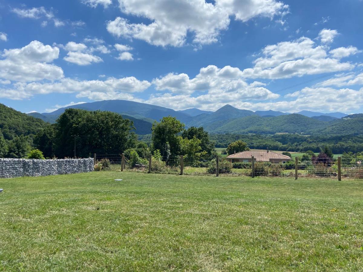 Villa Jacuzzi, Terrain De Petanque Et Aire De Jeux Vue Sur Les Pyrenees Seilhan エクステリア 写真