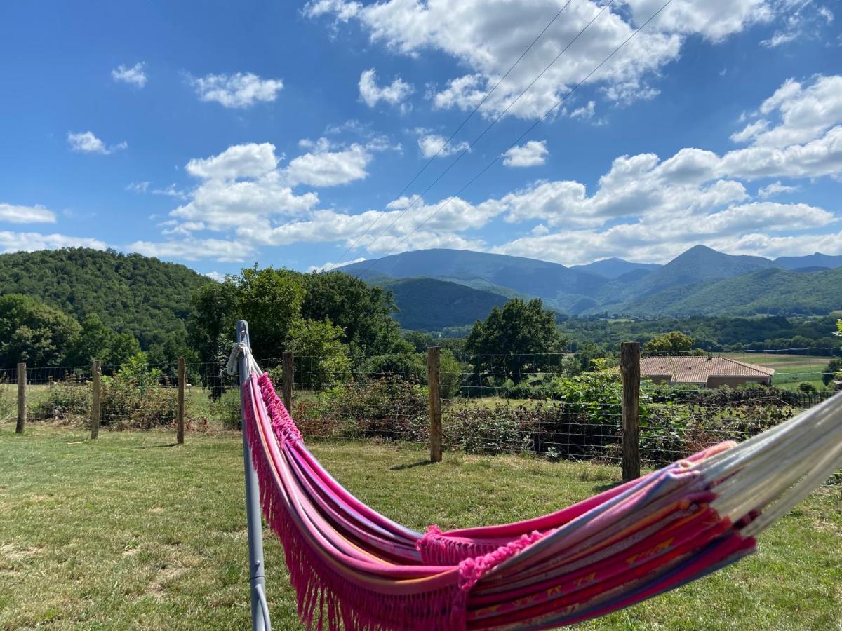 Villa Jacuzzi, Terrain De Petanque Et Aire De Jeux Vue Sur Les Pyrenees Seilhan エクステリア 写真