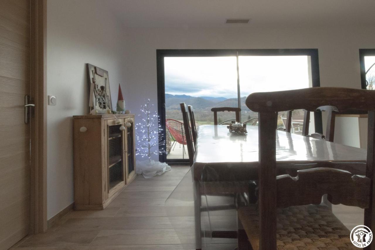 Villa Jacuzzi, Terrain De Petanque Et Aire De Jeux Vue Sur Les Pyrenees Seilhan エクステリア 写真